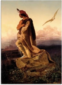 Emanuel Gottlieb Leutze's painting, The Last of the Mohicans