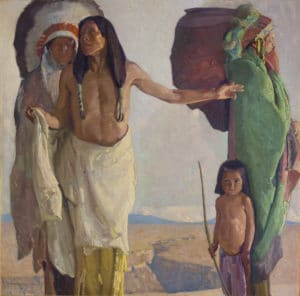 The Peacemaker, painting by Ernest Blumenschein