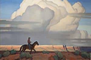 Desert Journey, painting by Lafayette Maynard Dixon