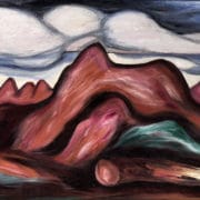 New Mexico Recollections number 15, painting by Marsden Hartley