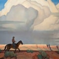 Desert Journey, painting by Maynard Dixon